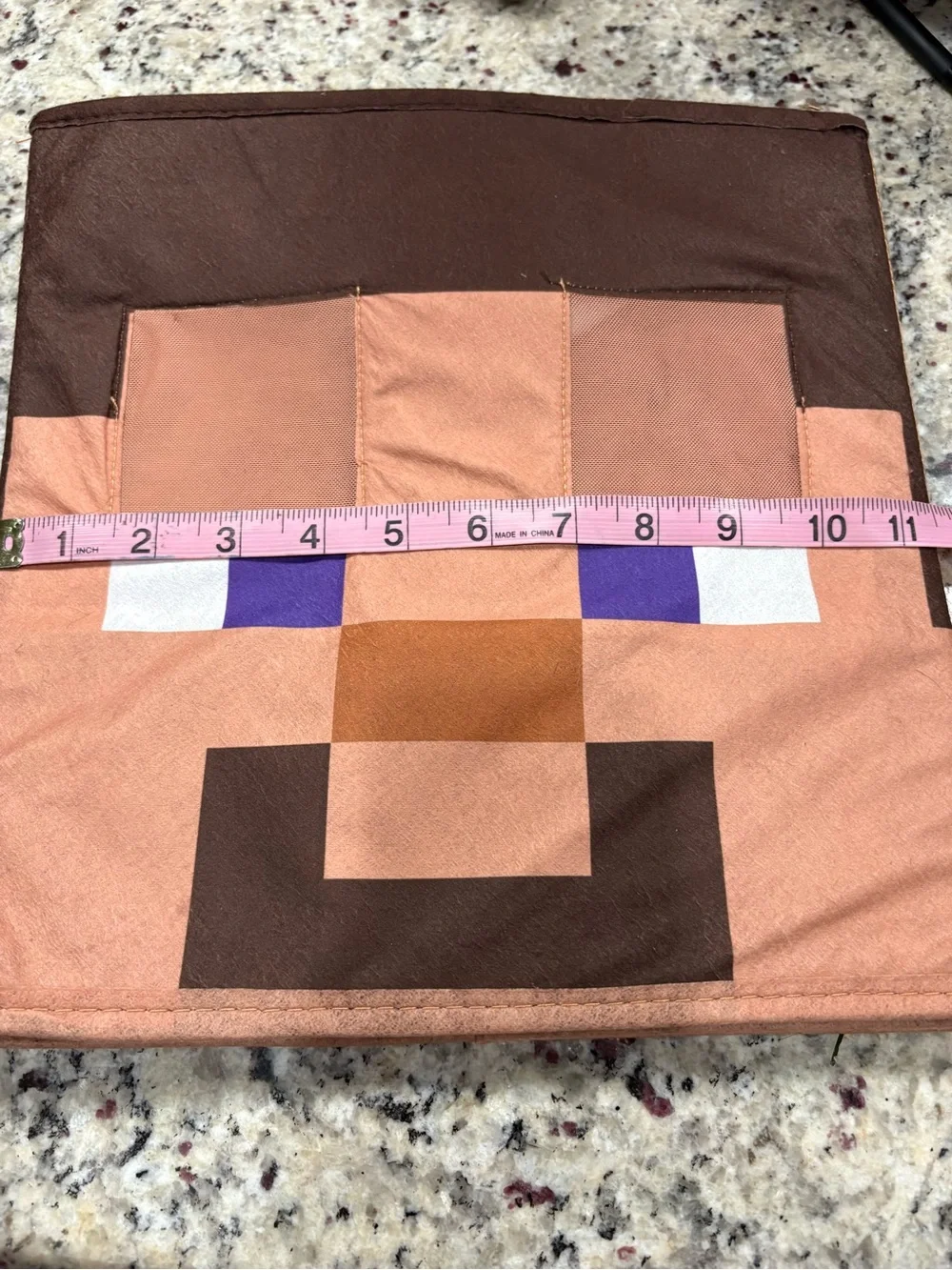 Minecraft Steve Block Headpiece Good Condition